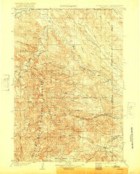 Aladdin Wyoming Historical topographic map, 1:125000 scale, 30 X 30 Minute, Year 1903