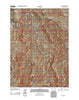 Alcova SE Wyoming Historical topographic map, 1:24000 scale, 7.5 X 7.5 Minute, Year 2012