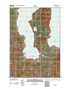 Alder Lake Wyoming Historical topographic map, 1:24000 scale, 7.5 X 7.5 Minute, Year 2012