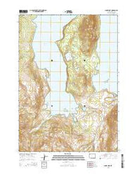 Alder Lake Wyoming Current topographic map, 1:24000 scale, 7.5 X 7.5 Minute, Year 2015