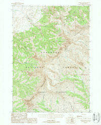 Aldrich Basin Wyoming Historical topographic map, 1:24000 scale, 7.5 X 7.5 Minute, Year 1988