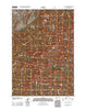 Aldrich Basin Wyoming Historical topographic map, 1:24000 scale, 7.5 X 7.5 Minute, Year 2012