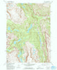Alpine Lake Wyoming Historical topographic map, 1:24000 scale, 7.5 X 7.5 Minute, Year 1952