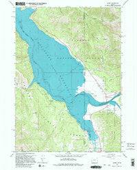 Alpine Wyoming Historical topographic map, 1:24000 scale, 7.5 X 7.5 Minute, Year 1966