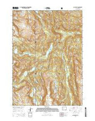 Alpine Lake Wyoming Current topographic map, 1:24000 scale, 7.5 X 7.5 Minute, Year 2015