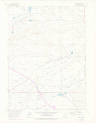 Alsop Lake Wyoming Historical topographic map, 1:24000 scale, 7.5 X 7.5 Minute, Year 1963