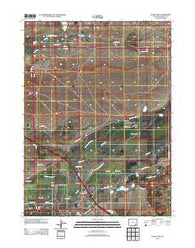Alsop Lake Wyoming Historical topographic map, 1:24000 scale, 7.5 X 7.5 Minute, Year 2012