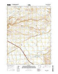Alsop Lake Wyoming Current topographic map, 1:24000 scale, 7.5 X 7.5 Minute, Year 2015