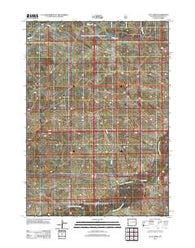 Alta Creek Wyoming Historical topographic map, 1:24000 scale, 7.5 X 7.5 Minute, Year 2012