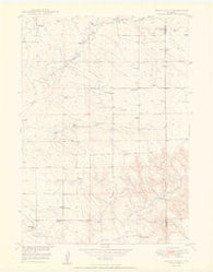 Amend Ranch Wyoming Historical topographic map, 1:24000 scale, 7.5 X 7.5 Minute, Year 1950