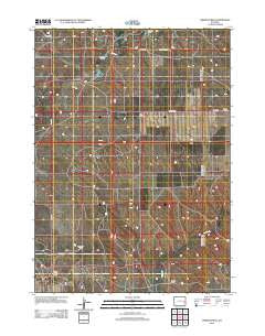 Amend Ranch Wyoming Historical topographic map, 1:24000 scale, 7.5 X 7.5 Minute, Year 2012
