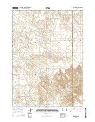 Amend Ranch Wyoming Current topographic map, 1:24000 scale, 7.5 X 7.5 Minute, Year 2015