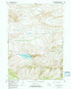 Anchor Reservoir Wyoming Historical topographic map, 1:24000 scale, 7.5 X 7.5 Minute, Year 1965