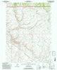 Anderson Ridge Wyoming Historical topographic map, 1:24000 scale, 7.5 X 7.5 Minute, Year 1991