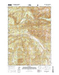 Angle Mountain Wyoming Current topographic map, 1:24000 scale, 7.5 X 7.5 Minute, Year 2015