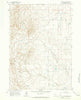 Antelope Draw Wyoming Historical topographic map, 1:24000 scale, 7.5 X 7.5 Minute, Year 1961