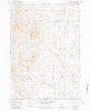 Antelope Draw Wyoming Historical topographic map, 1:24000 scale, 7.5 X 7.5 Minute, Year 1961