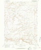 Antelope Knoll Wyoming Historical topographic map, 1:24000 scale, 7.5 X 7.5 Minute, Year 1964
