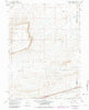 Antelope Spring Wyoming Historical topographic map, 1:24000 scale, 7.5 X 7.5 Minute, Year 1966