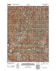 Antelope Creek Wyoming Historical topographic map, 1:24000 scale, 7.5 X 7.5 Minute, Year 2012