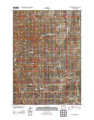 Antelope Draw Wyoming Historical topographic map, 1:24000 scale, 7.5 X 7.5 Minute, Year 2012