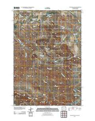 Antelope Gulch Wyoming Historical topographic map, 1:24000 scale, 7.5 X 7.5 Minute, Year 2011