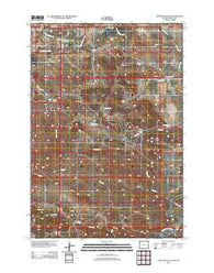 Antelope Gulch Wyoming Historical topographic map, 1:24000 scale, 7.5 X 7.5 Minute, Year 2012