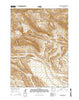 Antelope Ridge Wyoming Current topographic map, 1:24000 scale, 7.5 X 7.5 Minute, Year 2015