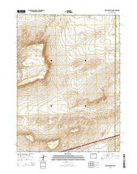 Antelope Spring Wyoming Current topographic map, 1:24000 scale, 7.5 X 7.5 Minute, Year 2015