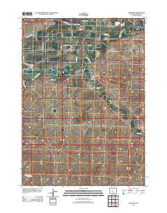 Arapahoe Wyoming Historical topographic map, 1:24000 scale, 7.5 X 7.5 Minute, Year 2012