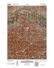 Arapahoe Ranch Wyoming Historical topographic map, 1:24000 scale, 7.5 X 7.5 Minute, Year 2012