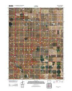 Arcola Wyoming Historical topographic map, 1:24000 scale, 7.5 X 7.5 Minute, Year 2012