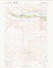 Argo Butte Wyoming Historical topographic map, 1:24000 scale, 7.5 X 7.5 Minute, Year 1951