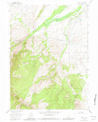 Arlington Wyoming Historical topographic map, 1:24000 scale, 7.5 X 7.5 Minute, Year 1958