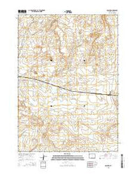 Arminto Wyoming Current topographic map, 1:24000 scale, 7.5 X 7.5 Minute, Year 2015