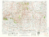 Arminto Wyoming Historical topographic map, 1:250000 scale, 1 X 2 Degree, Year 1962