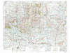 Arminto Wyoming Historical topographic map, 1:250000 scale, 1 X 2 Degree, Year 1955