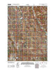 Arrowhead Reservoir Wyoming Historical topographic map, 1:24000 scale, 7.5 X 7.5 Minute, Year 2012