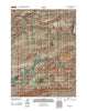 Aurora Lake Wyoming Historical topographic map, 1:24000 scale, 7.5 X 7.5 Minute, Year 2012
