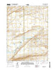 Aurora Lake Wyoming Current topographic map, 1:24000 scale, 7.5 X 7.5 Minute, Year 2015
