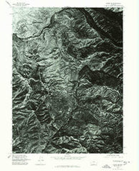 Baggs NE Wyoming Historical topographic map, 1:24000 scale, 7.5 X 7.5 Minute, Year 1975