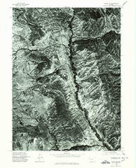 Baggs NW Wyoming Historical topographic map, 1:24000 scale, 7.5 X 7.5 Minute, Year 1975
