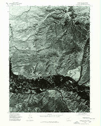 Baggs SE Wyoming Historical topographic map, 1:24000 scale, 7.5 X 7.5 Minute, Year 1975