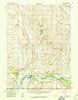 Baggs Wyoming Historical topographic map, 1:62500 scale, 15 X 15 Minute, Year 1957