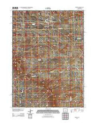 Bairoil Wyoming Historical topographic map, 1:24000 scale, 7.5 X 7.5 Minute, Year 2012
