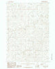 Baker Spring Wyoming Historical topographic map, 1:24000 scale, 7.5 X 7.5 Minute, Year 1984