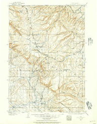 Bald Mountain Wyoming Historical topographic map, 1:125000 scale, 30 X 30 Minute, Year 1898