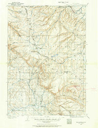 Bald Mountain Wyoming Historical topographic map, 1:125000 scale, 30 X 30 Minute, Year 1898