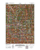 Bald Mountain Wyoming Historical topographic map, 1:24000 scale, 7.5 X 7.5 Minute, Year 2012