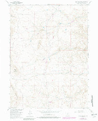 Baldy Mountain Wyoming Historical topographic map, 1:24000 scale, 7.5 X 7.5 Minute, Year 1955